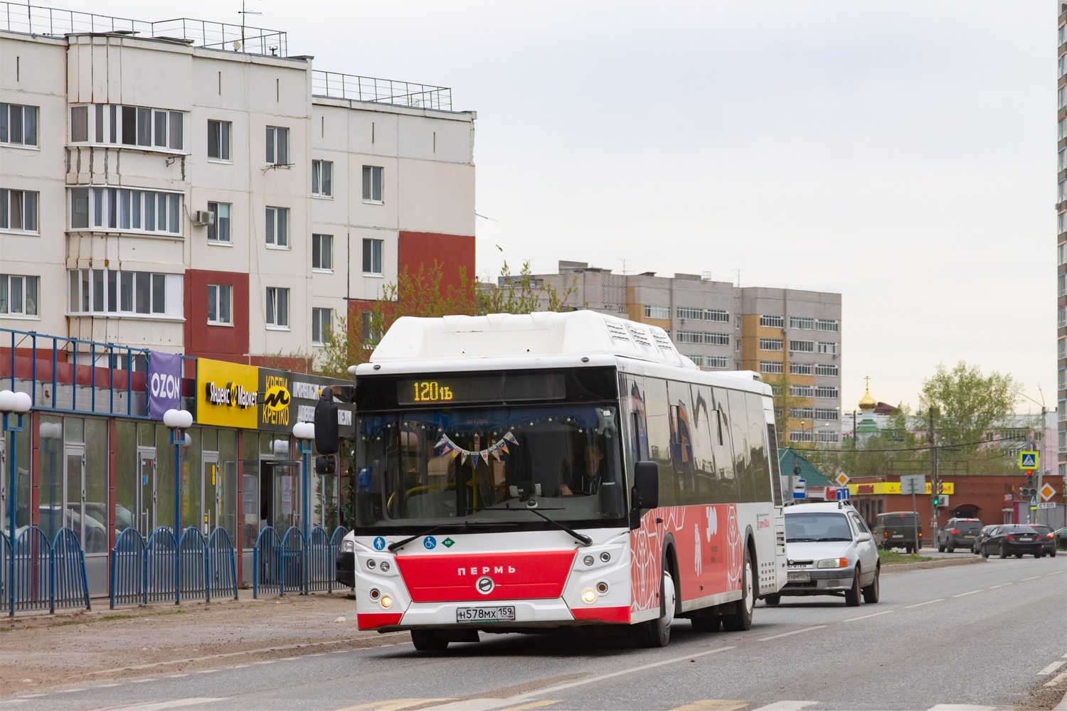 Пермский край, ЛиАЗ-5292.67 (CNG) № Н 578 МХ 159