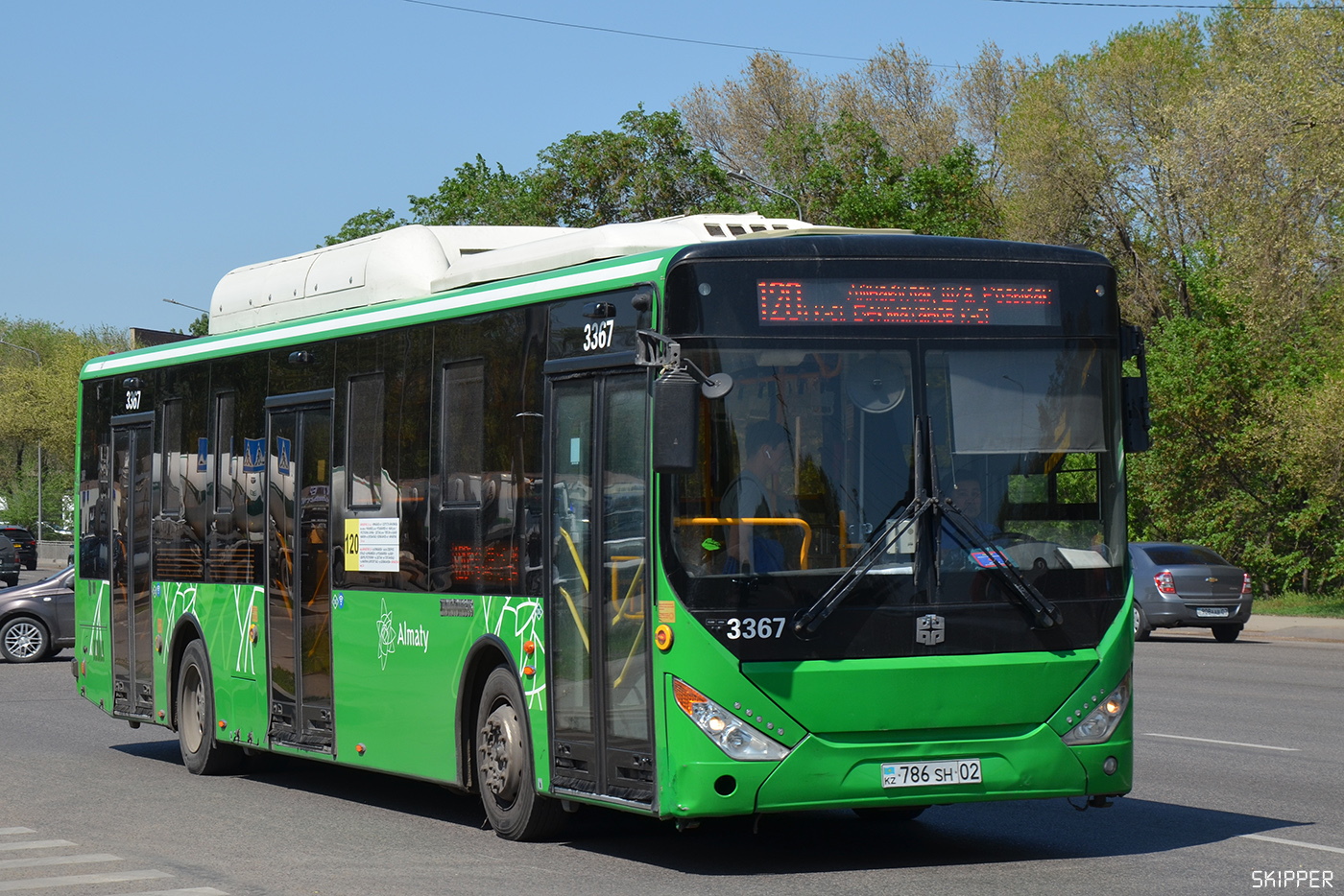 Алматы, Zhong Tong LCK6125HGAN № 3367