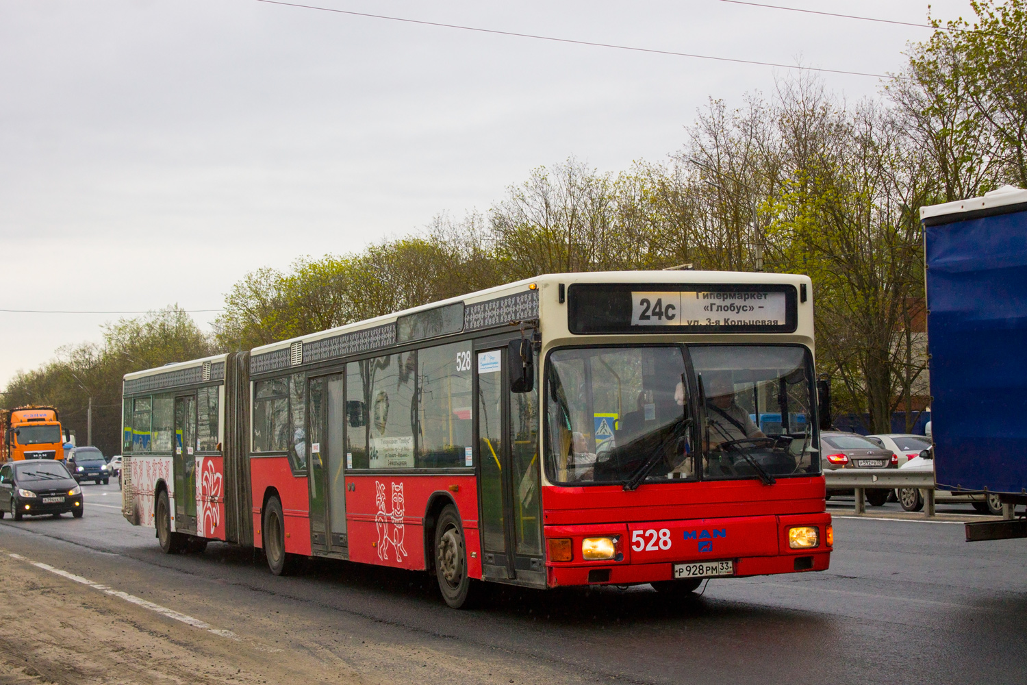 Владимирская область, MAN A11 NG312 № 528