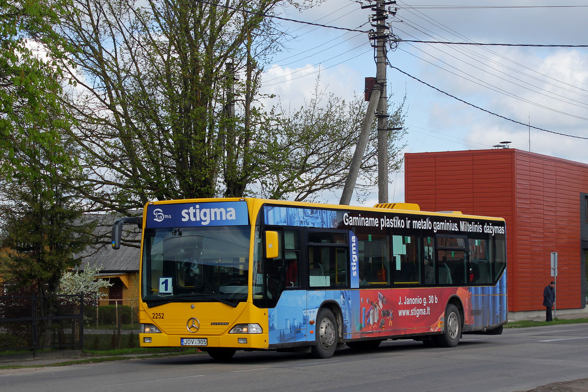 Литва, Mercedes-Benz O530 Citaro № 2252