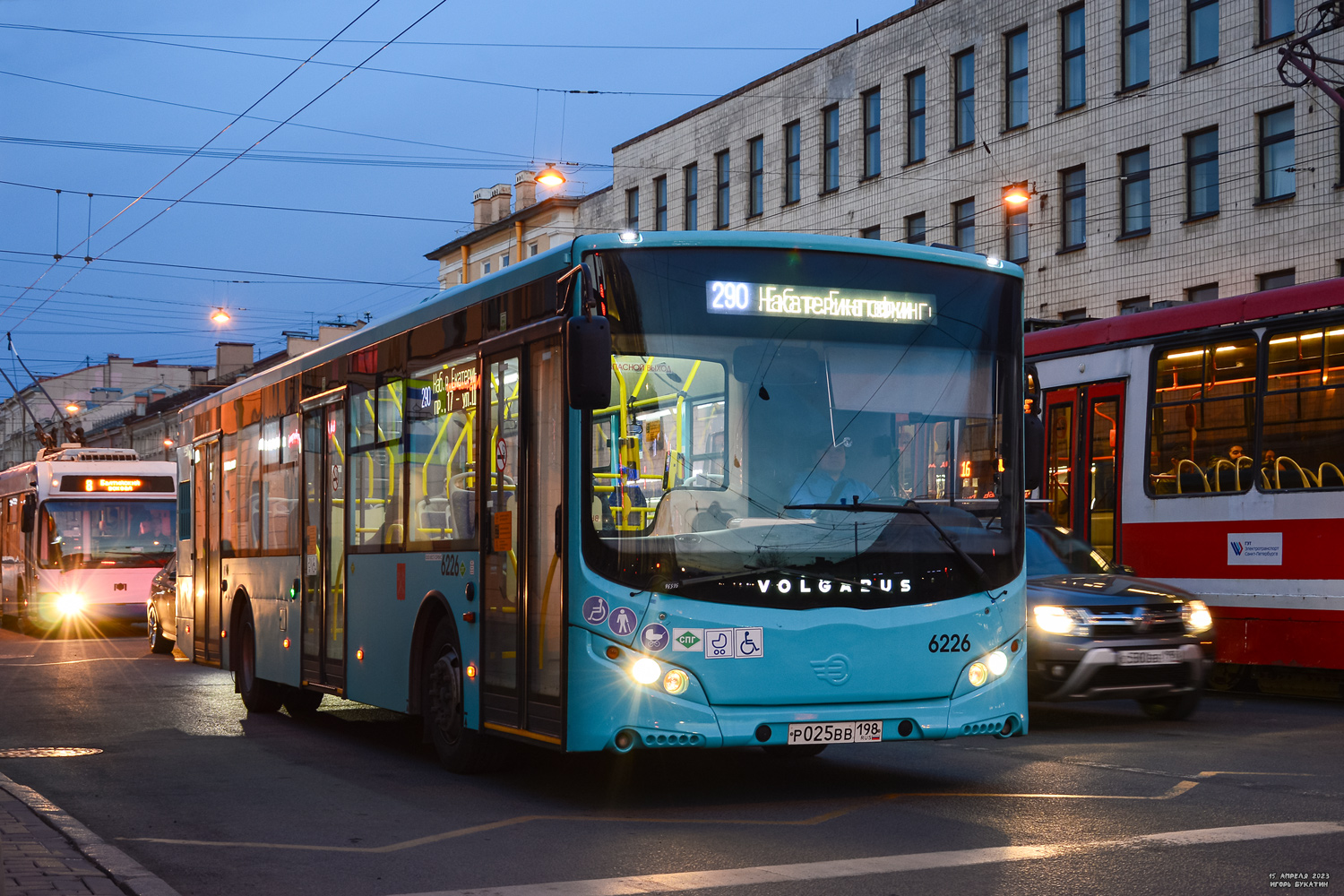 Санкт-Петербург, Volgabus-5270.G2 (LNG) № 6226