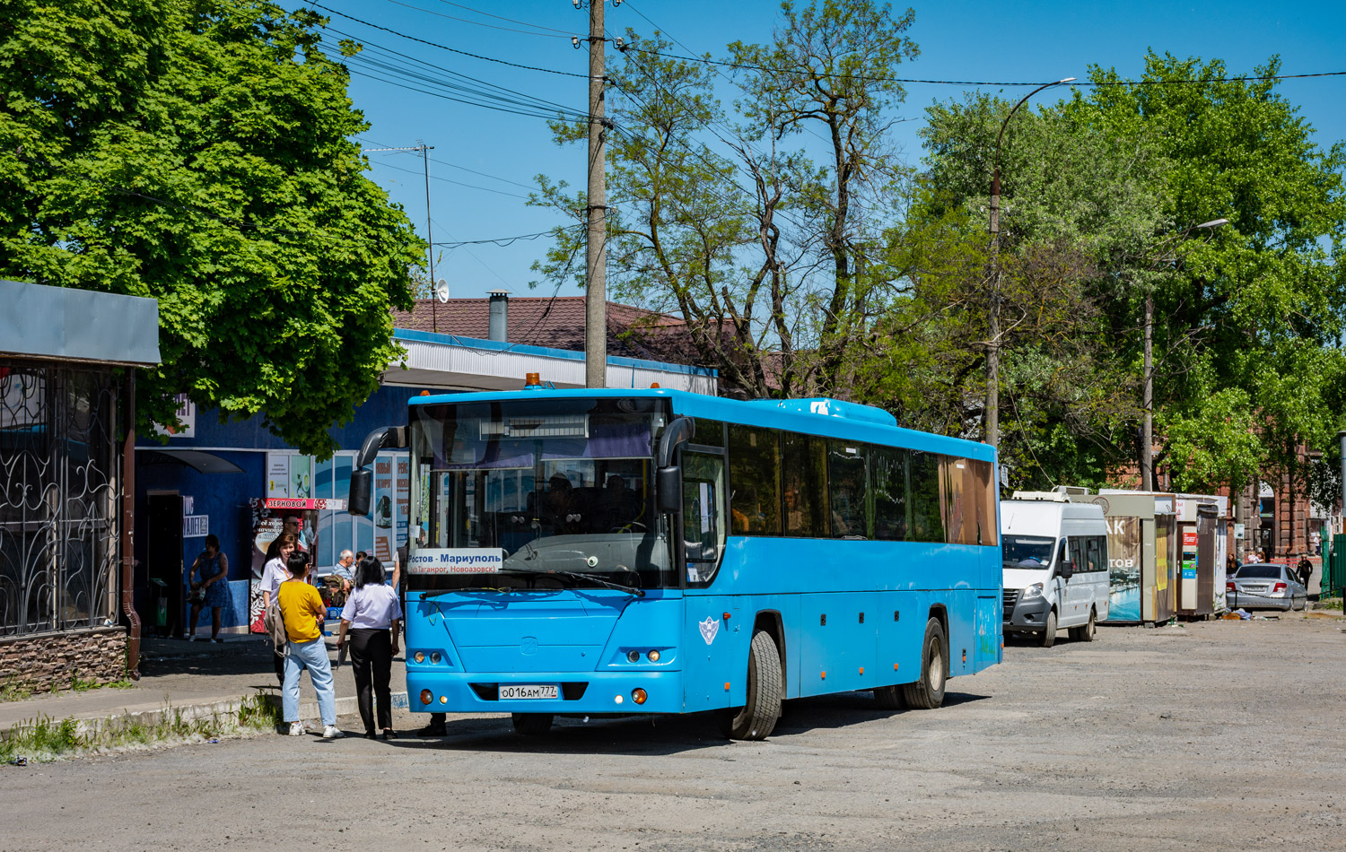 Ростовская область, ГолАЗ-525110-11 "Вояж" № О 016 АМ 777