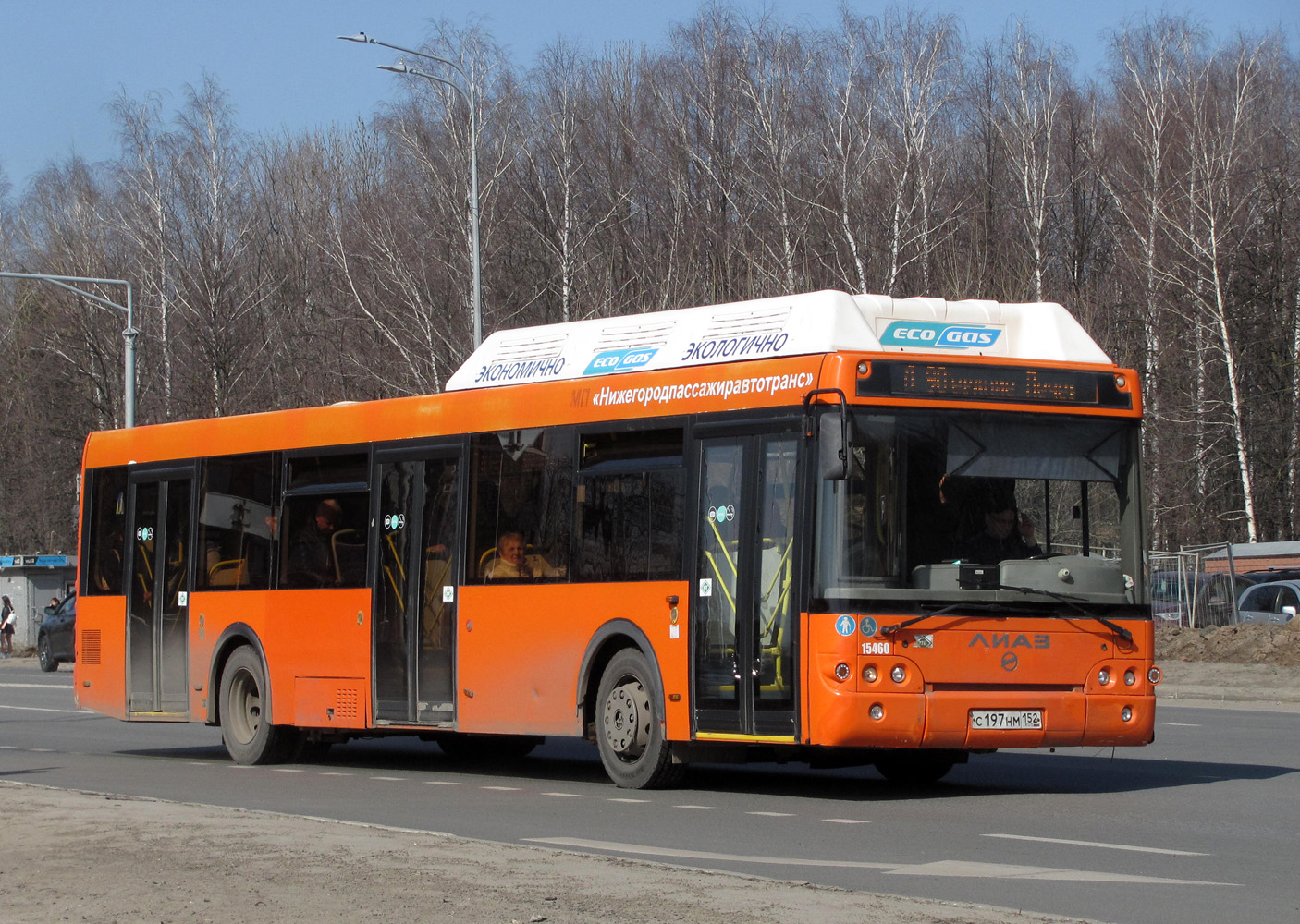 Нижегородская область, ЛиАЗ-5292.67 (CNG) № 15460