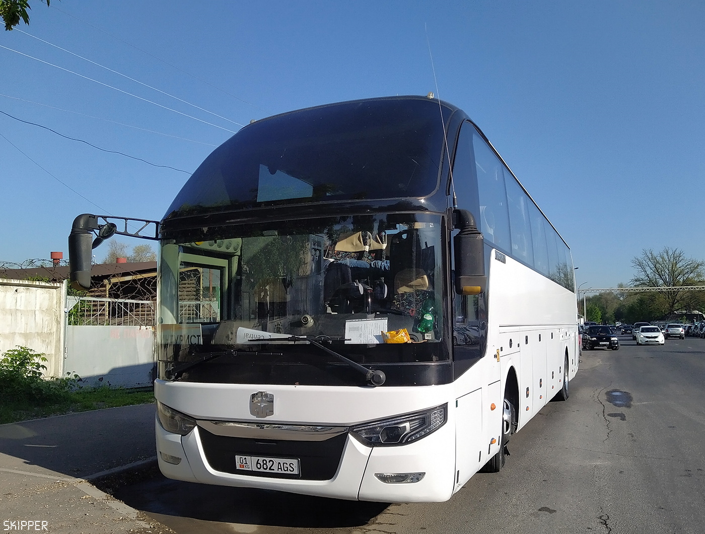 Кыргызстан, Zhong Tong LCK6127H ComPass № 01 682 AGS