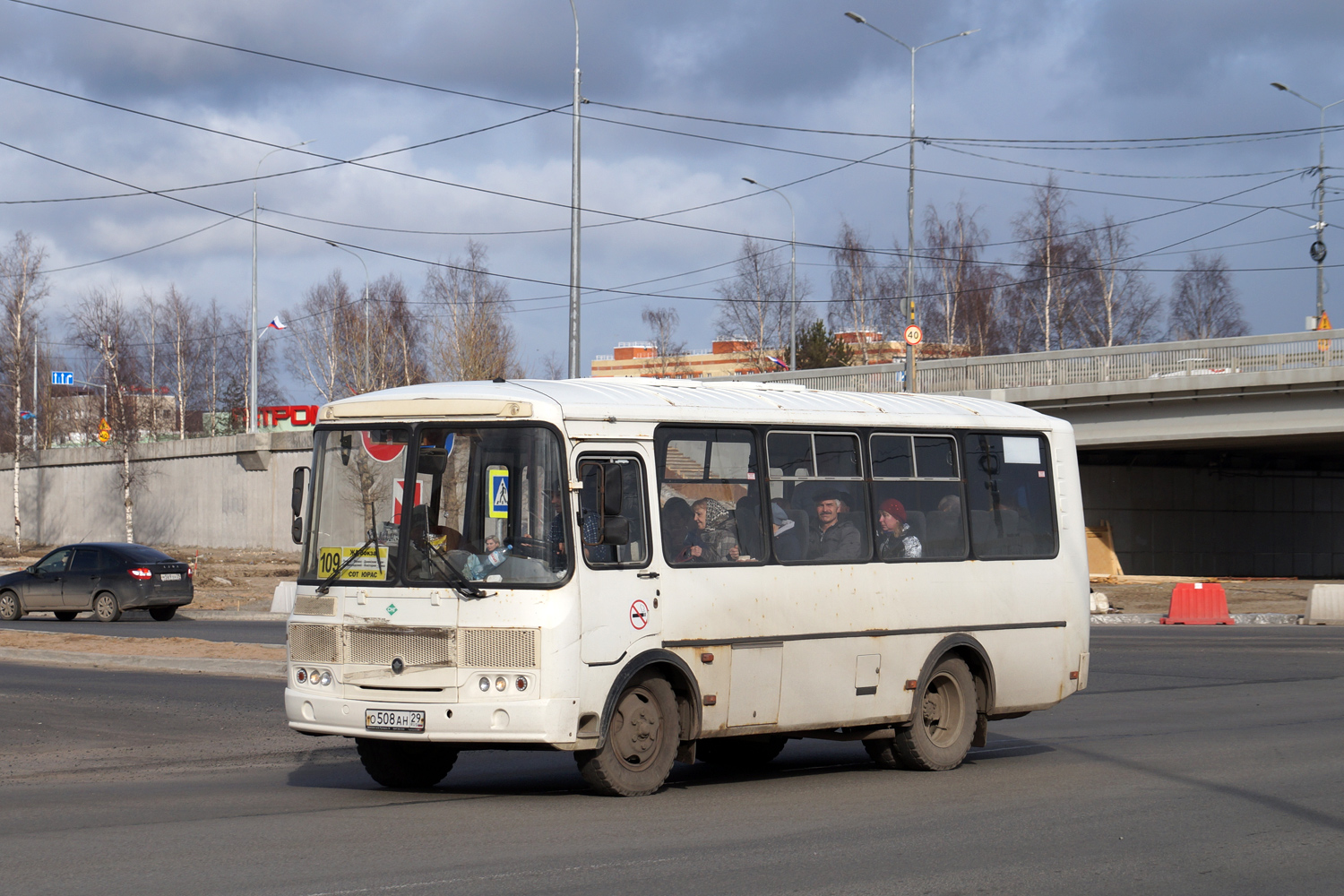 Архангельская область, ПАЗ-32054 № О 508 АН 29