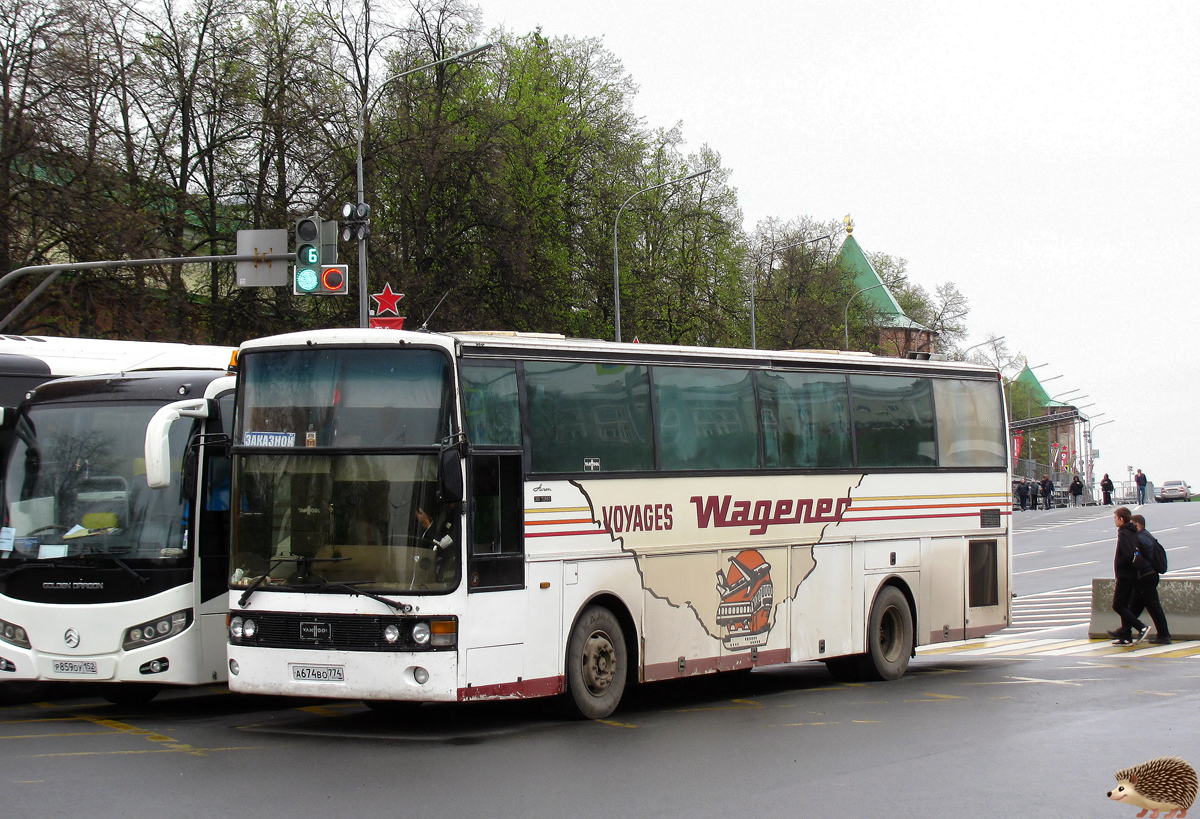 Чэлябінская вобласць, Van Hool T815 Acron № А 674 ВО 774