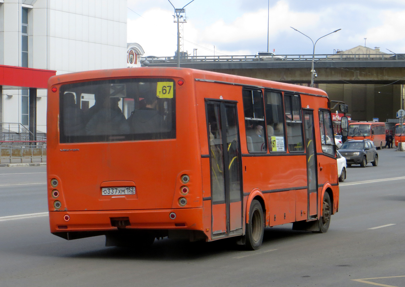 Nizhegorodskaya region, PAZ-320414-05 "Vektor" Nr. О 337 ХМ 152