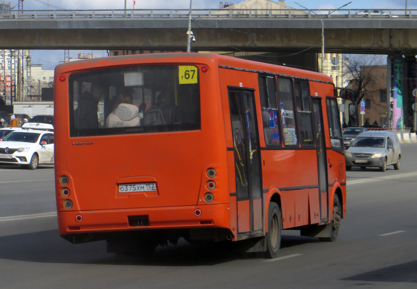 Нижегородская область, ПАЗ-320414-05 "Вектор" № О 375 ХМ 152