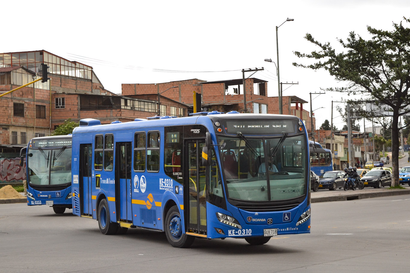 Колумбия, Busscar Urbanuss Pluss S5 № KE-0310