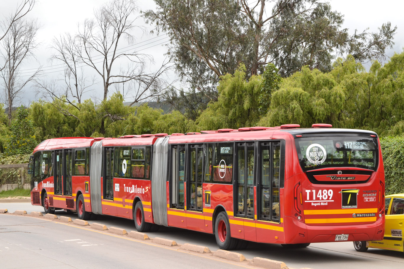 Колумбия, Marcopolo Gran Viale BRT S № T1489