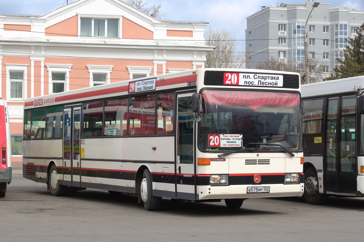 Алтайский край, Mercedes-Benz O407 № В 575 МР 122