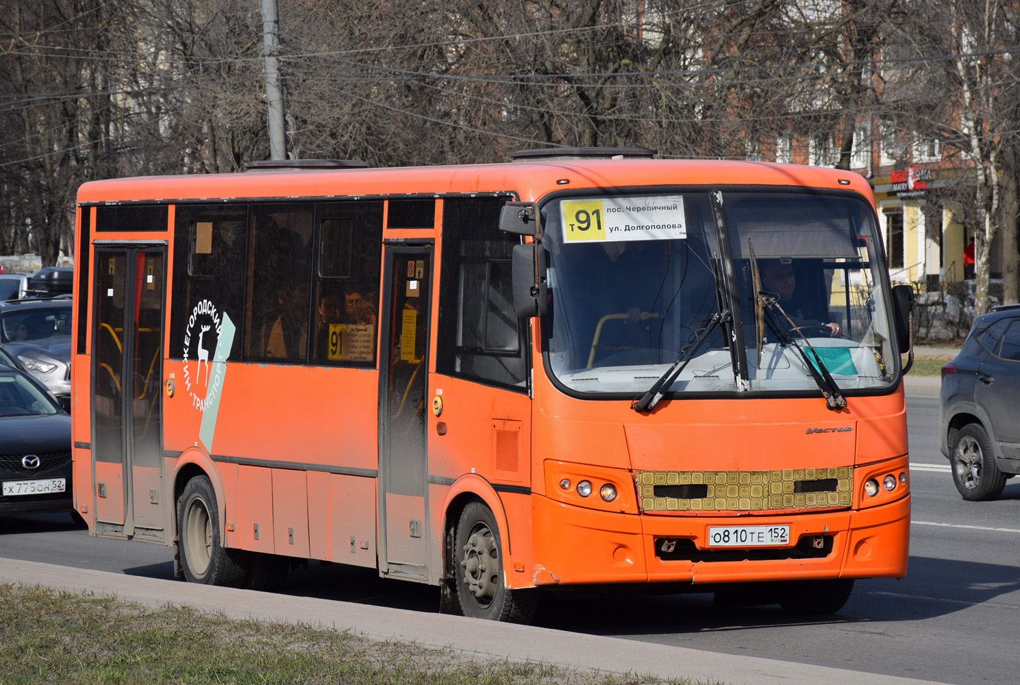 Нижегородская область, ПАЗ-320414-04 "Вектор" № О 810 ТЕ 152