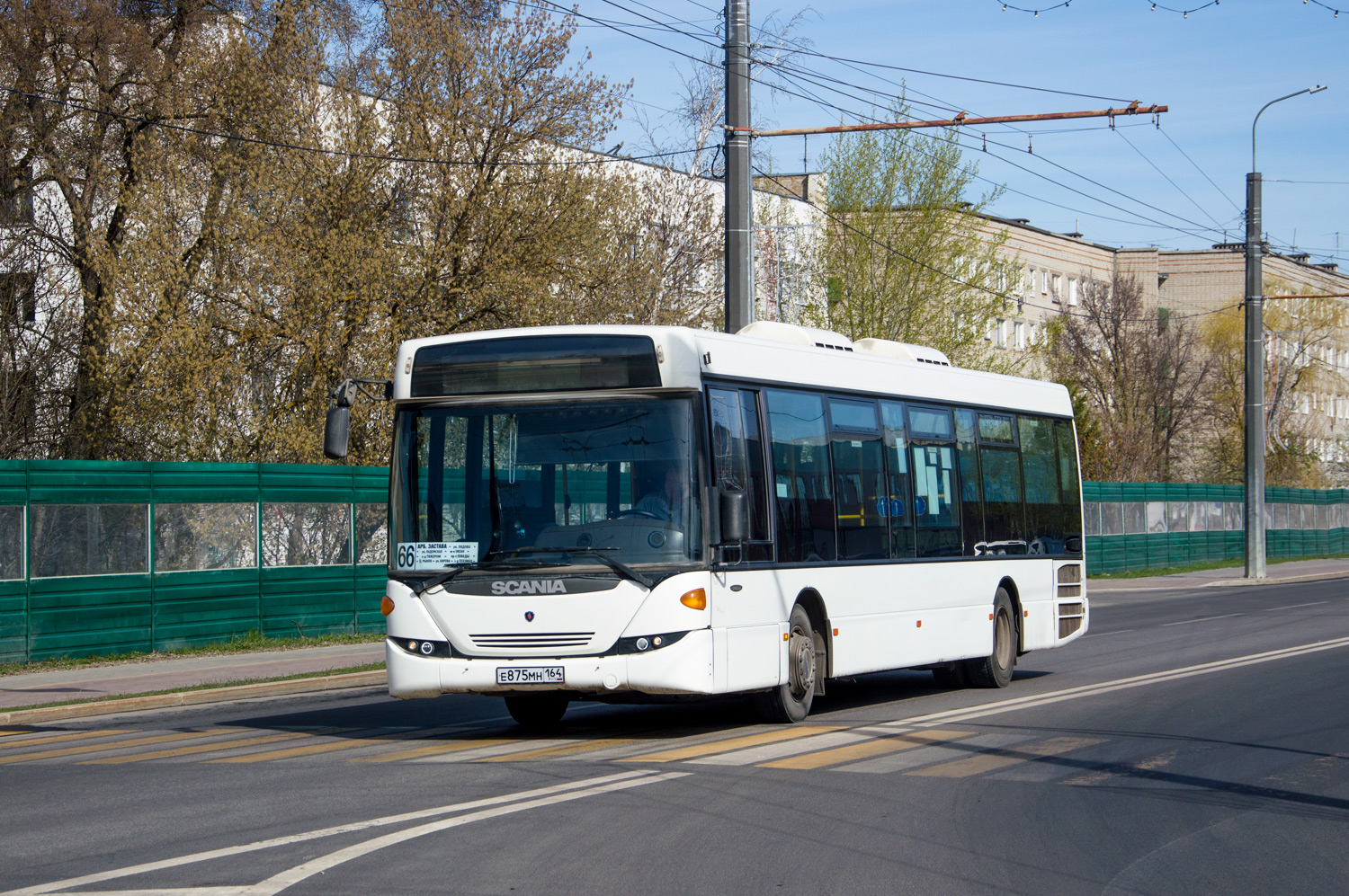 Пензенская область, Scania OmniLink II (Скания-Питер) № Е 875 МН 164