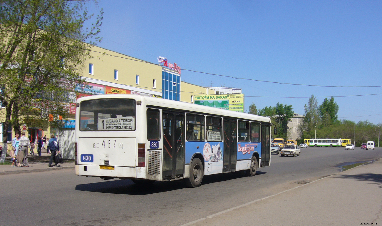 Омская область, Mercedes-Benz O345 № 830