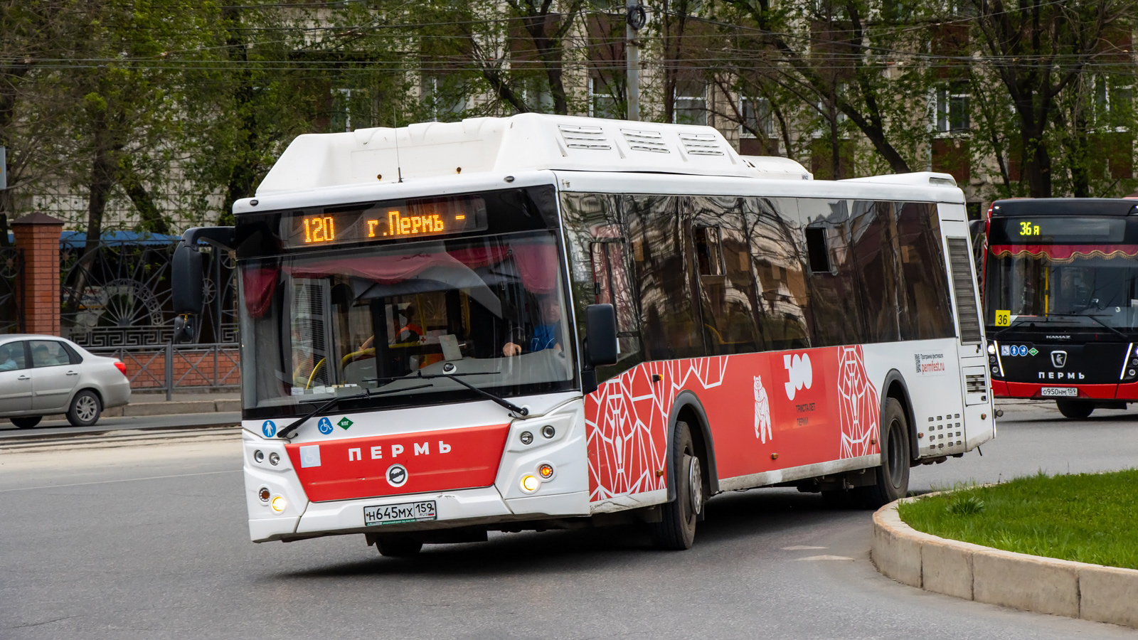 Пермский край, ЛиАЗ-5292.67 (CNG) № Н 645 МХ 159