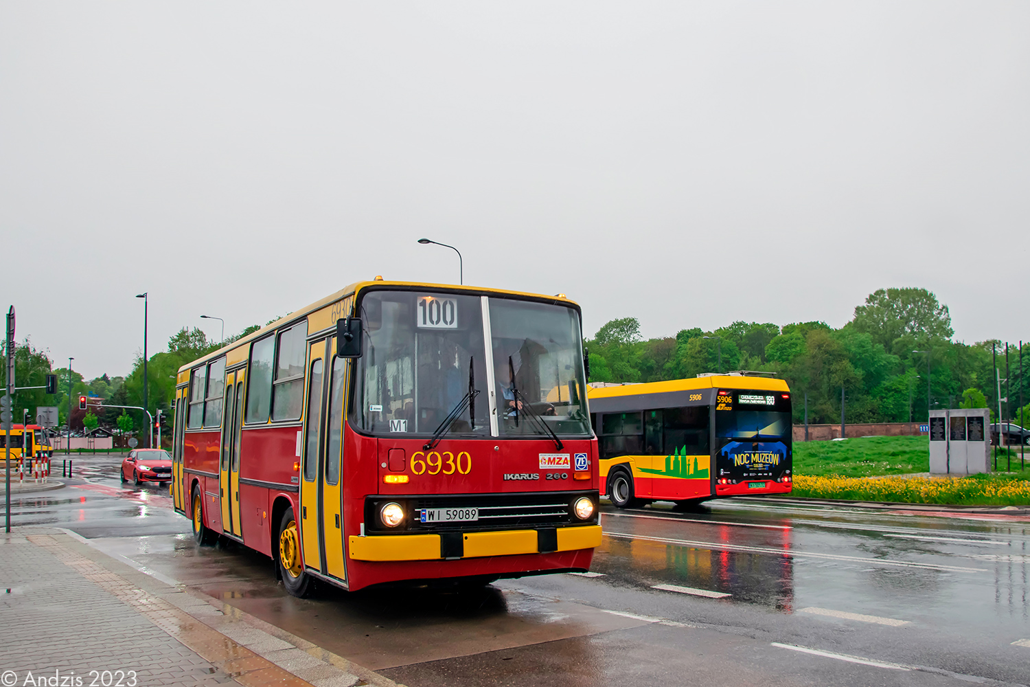 Lenkija, Ikarus 260.73A Nr. 6930