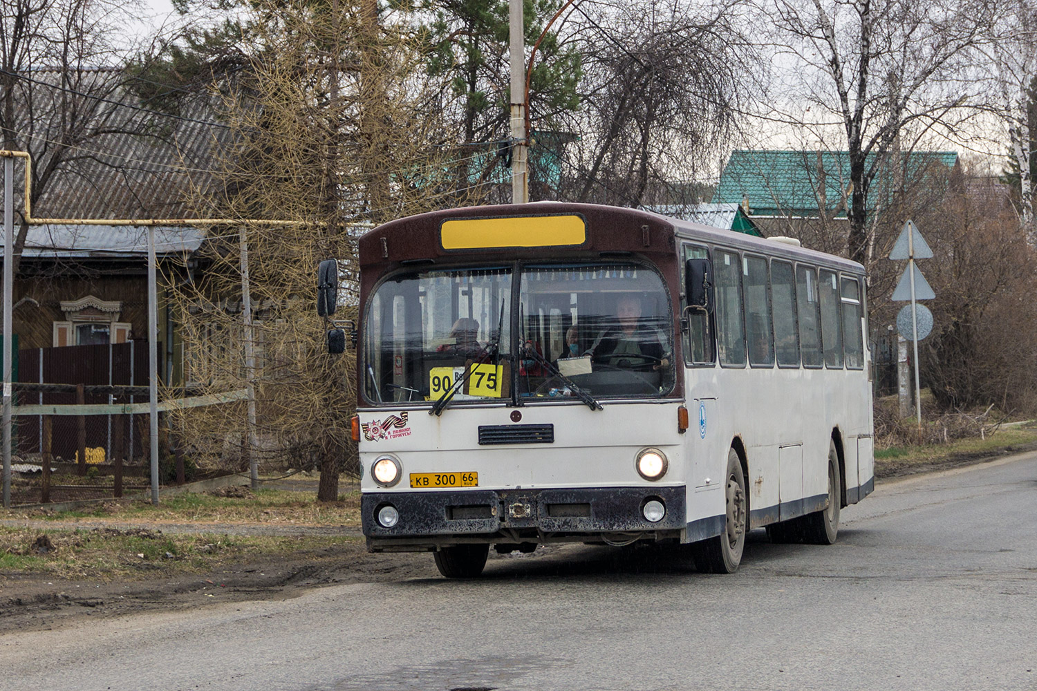 Свердловская область, Mercedes-Benz O305 № КВ 300 66