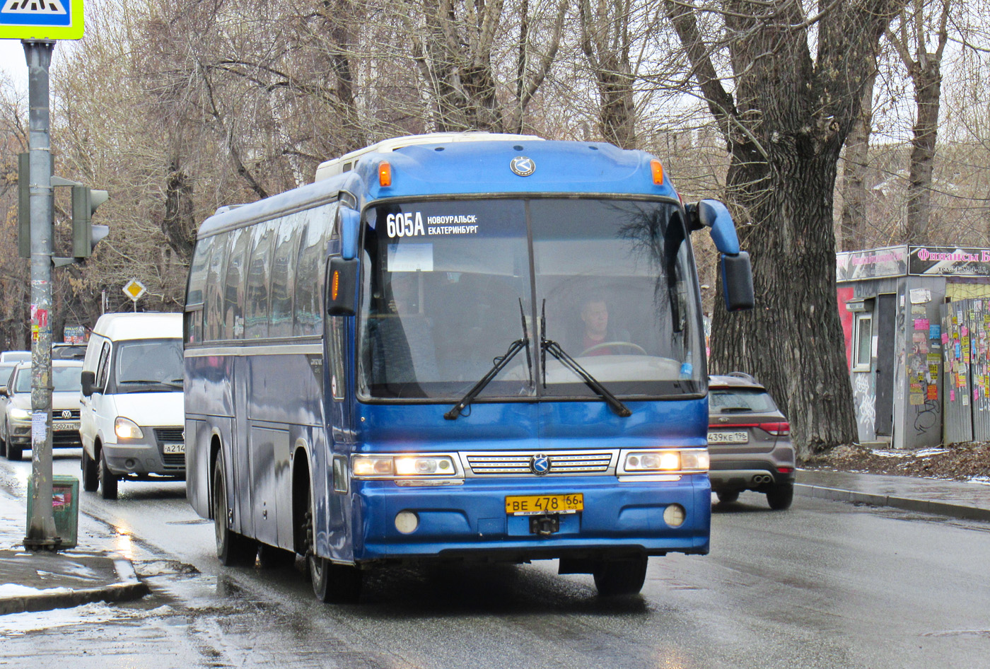 Свердловская область, Kia KM948 Granbird Greenfield № ВЕ 478 66