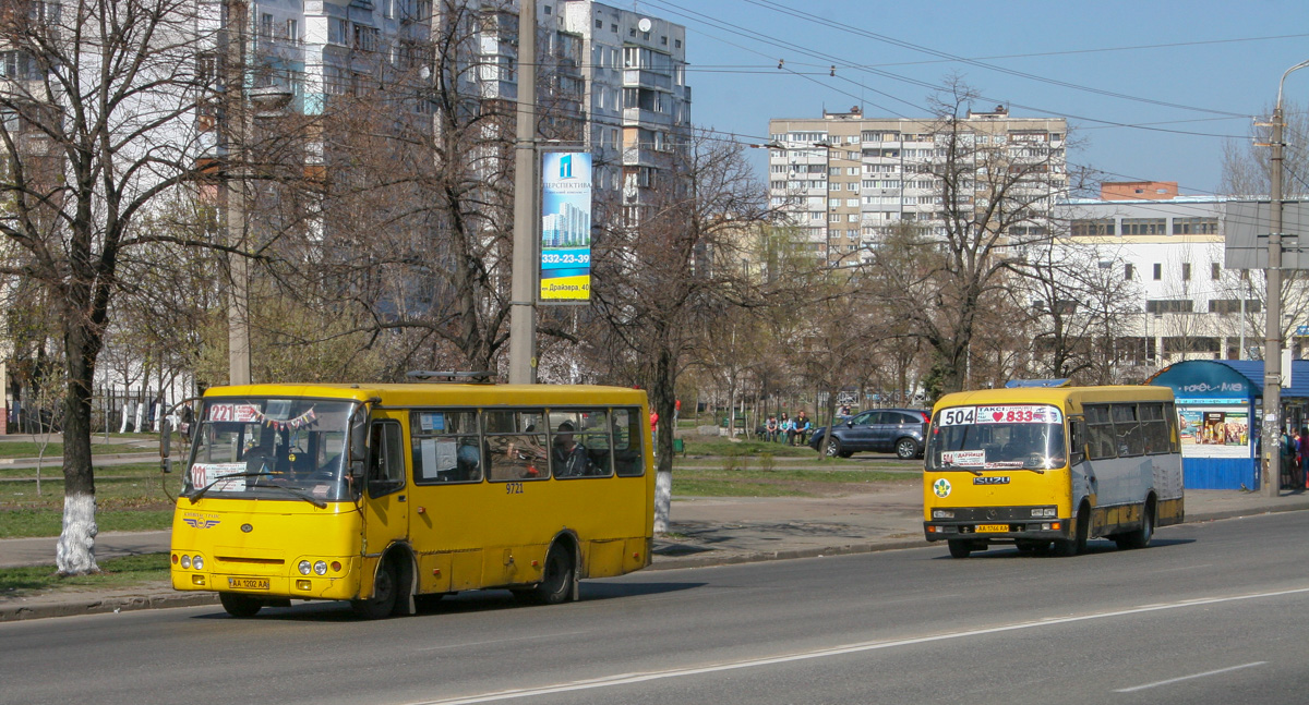 Киев, Богдан А09202 (ЛуАЗ) № 9721; Киев, Богдан А091 № AA 1766 AA