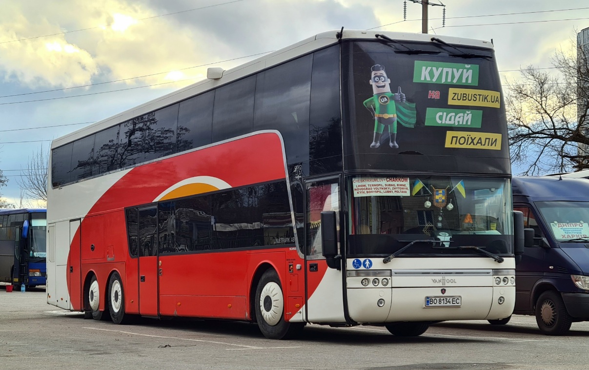 Тернопольская область, Van Hool TD929 Astrobel № BO 8134 EC