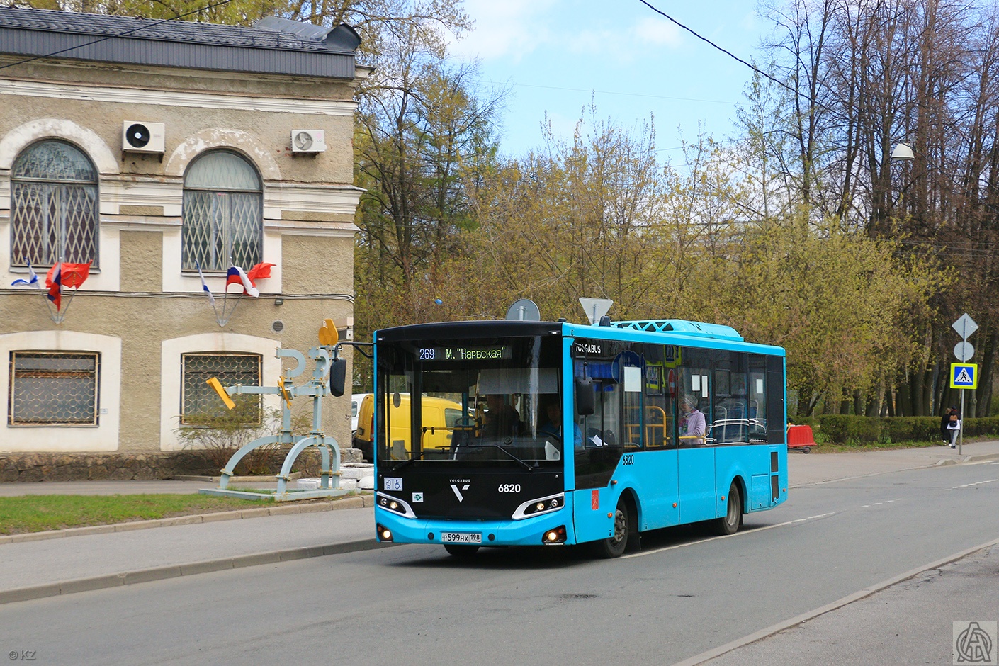 Санкт-Петербург, Volgabus-4298.G4 (LNG) № 6820