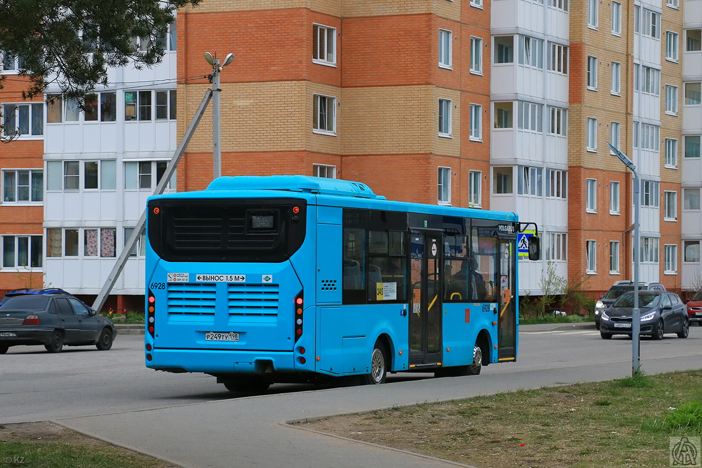 Санкт-Петербург, Volgabus-4298.G4 (LNG) № 6928