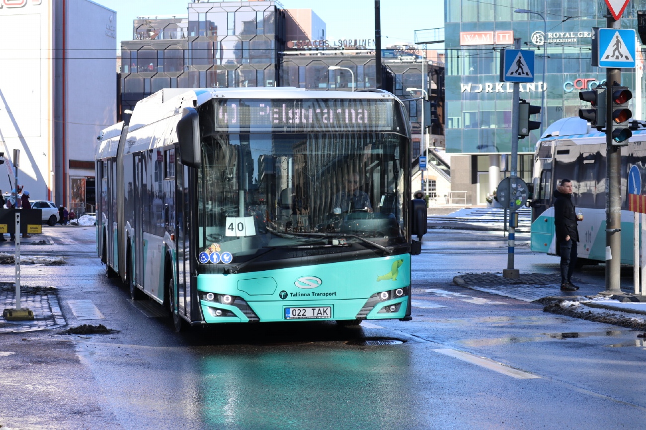 Эстония, Solaris Urbino IV 18 CNG № 1022