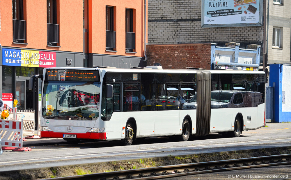 Северный Рейн-Вестфалия, Mercedes-Benz O530G Citaro facelift G № 782