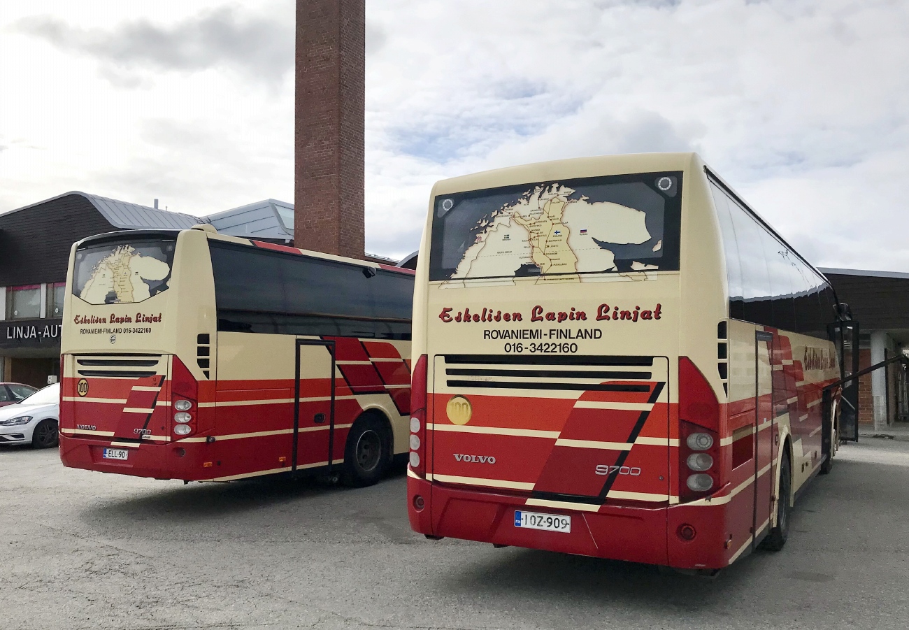 Финляндия, Volvo 9700H NG № IOZ-909 Финляндия, Volvo 9700H NG № IOZ-909