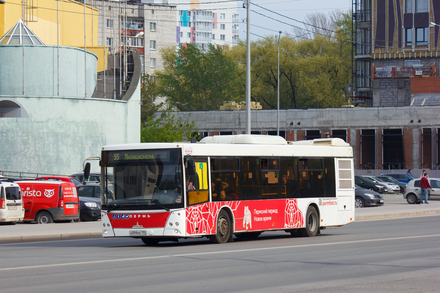 Пермский край, МАЗ-203.016 № Н 099 МЕ 159