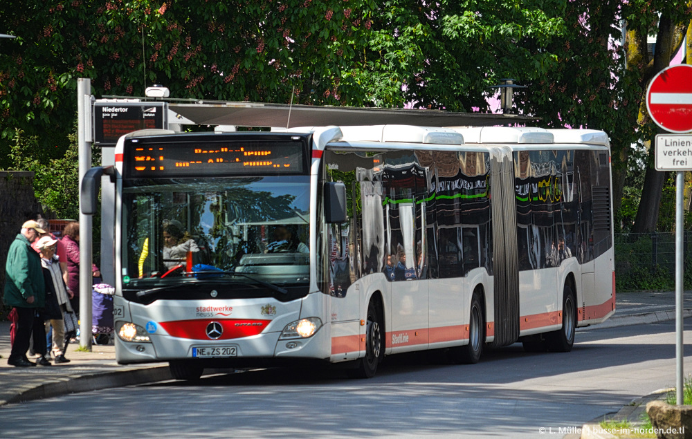 Северный Рейн-Вестфалия, Mercedes-Benz Citaro C2 G № 202