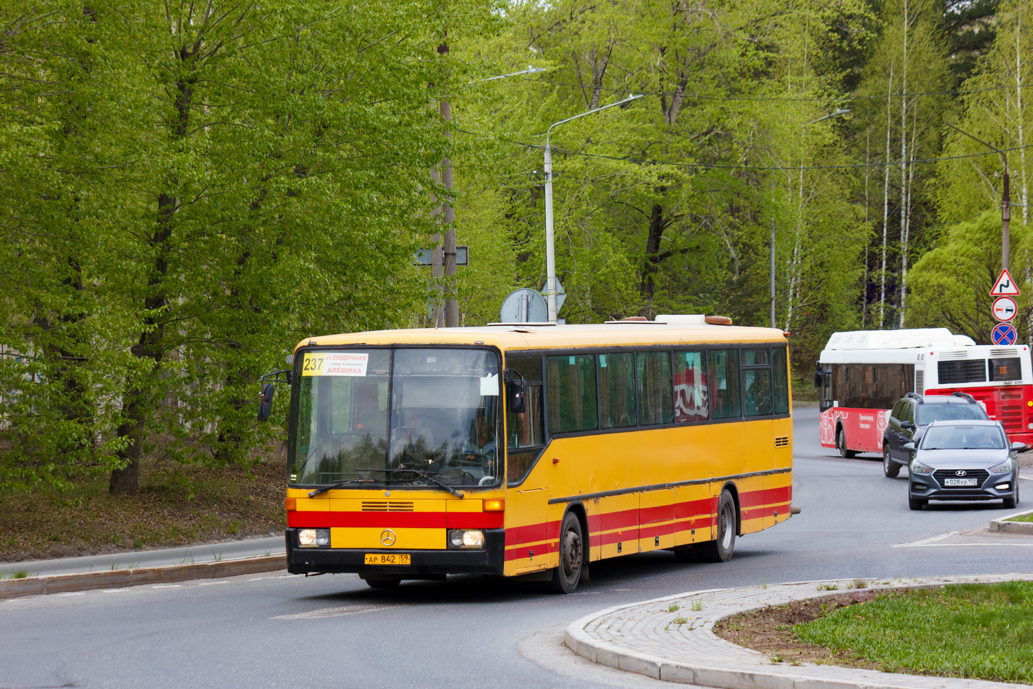 Пермский край, Mercedes-Benz O408 № АР 842 59