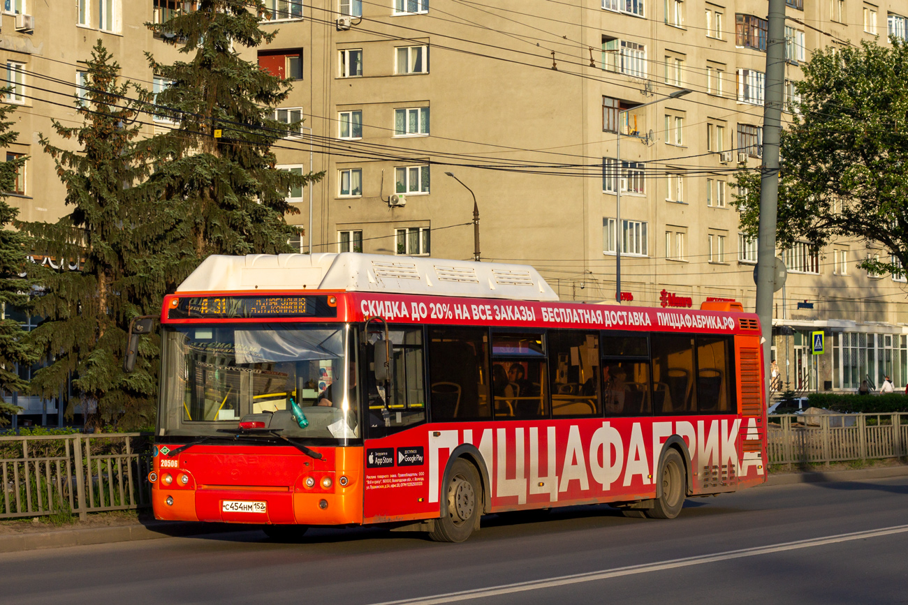 Нижегородская область, ЛиАЗ-5292.67 (CNG) № 21506