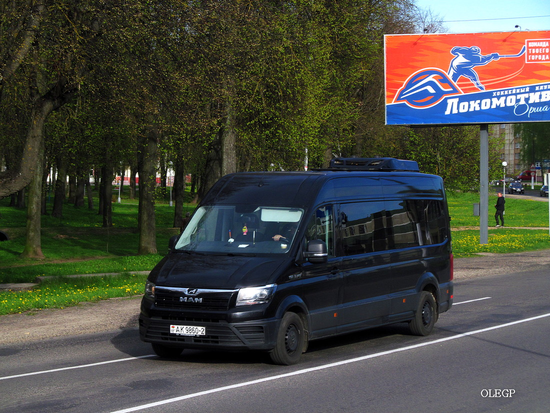 Витебская область, (модель неизвестна) № АК 9860-2