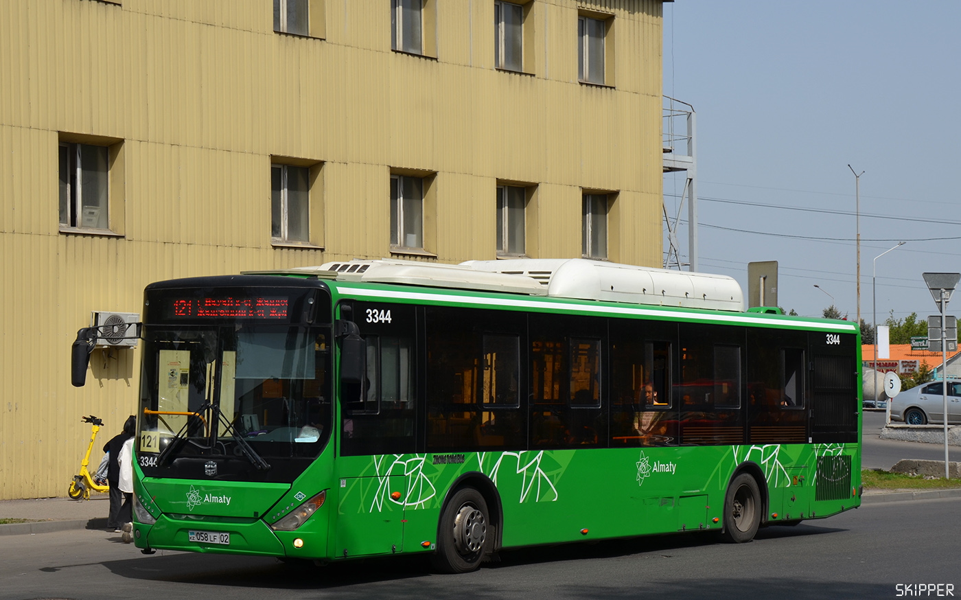 Алматы, Zhong Tong LCK6125HGAN № 3344