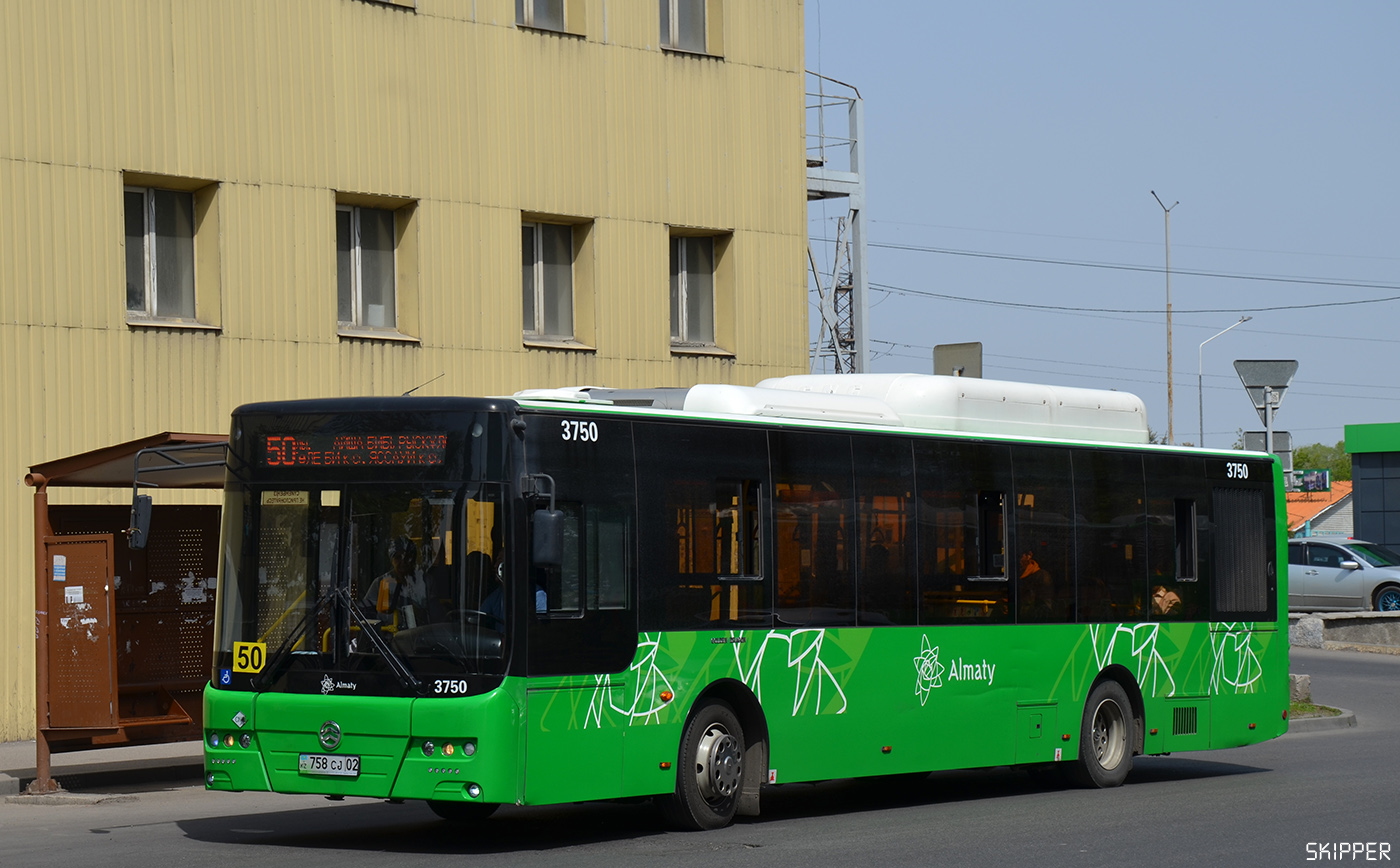 Алматы, Golden Dragon XML6125CN (Hyundai Trans Auto) № 3750