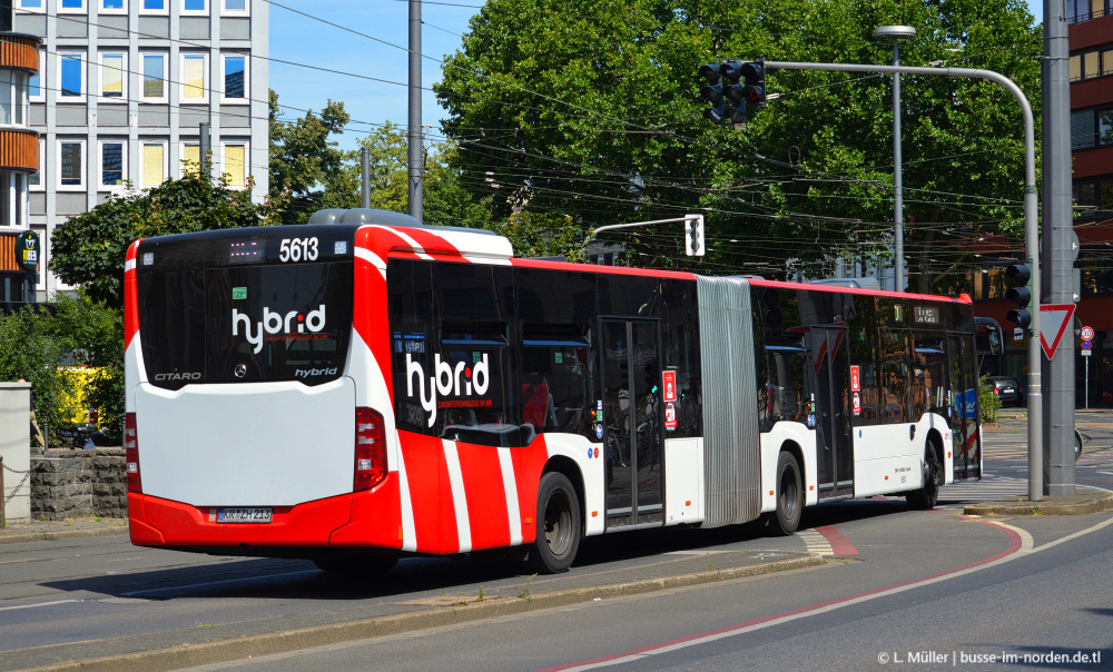 Северный Рейн-Вестфалия, Mercedes-Benz Citaro C2 G hybrid № 5613