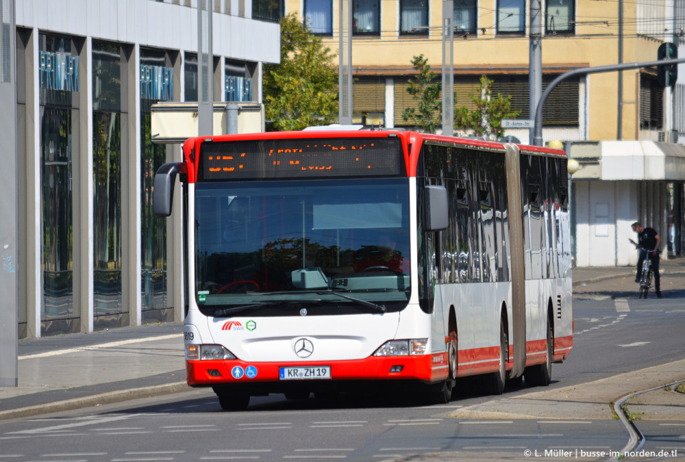 Северный Рейн-Вестфалия, Mercedes-Benz O530G Citaro facelift G № 5619