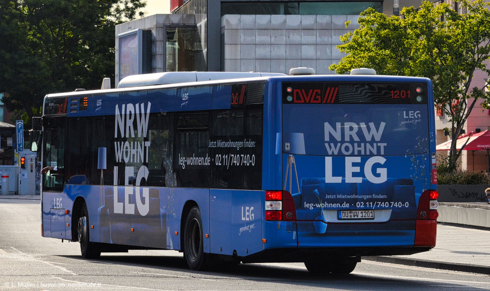 Северный Рейн-Вестфалия, MAN A21 Lion's City NL283 № 1201