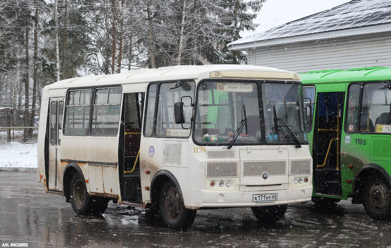 Псковская область, ПАЗ-32054 № 1179