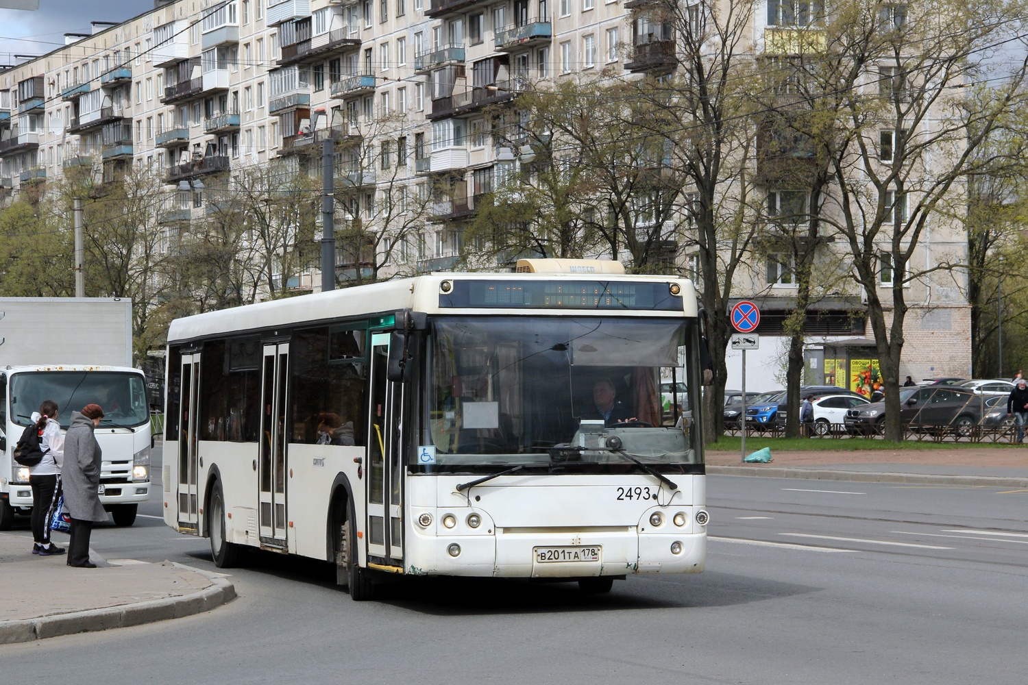 Санкт-Петербург, ЛиАЗ-5292.60 № 2493