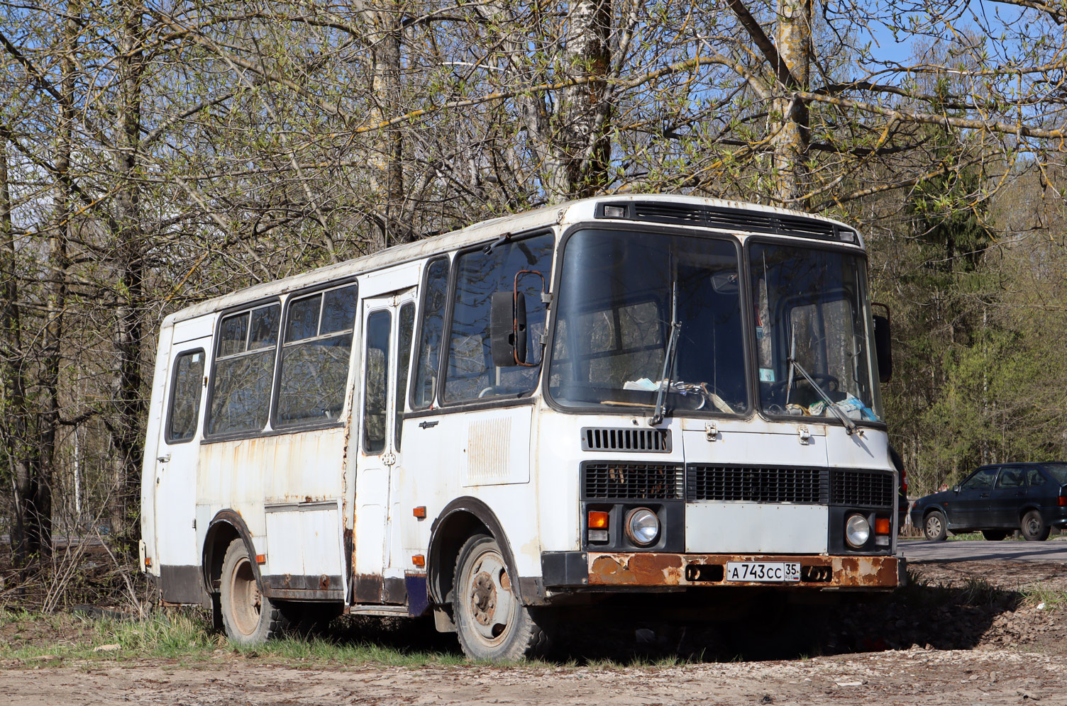 Вологодская область, ПАЗ-3205-110 № А 743 СС 35