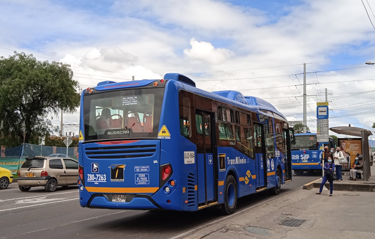 Колумбия, Busscar Urbanuss Pluss S5 № Z80-7263