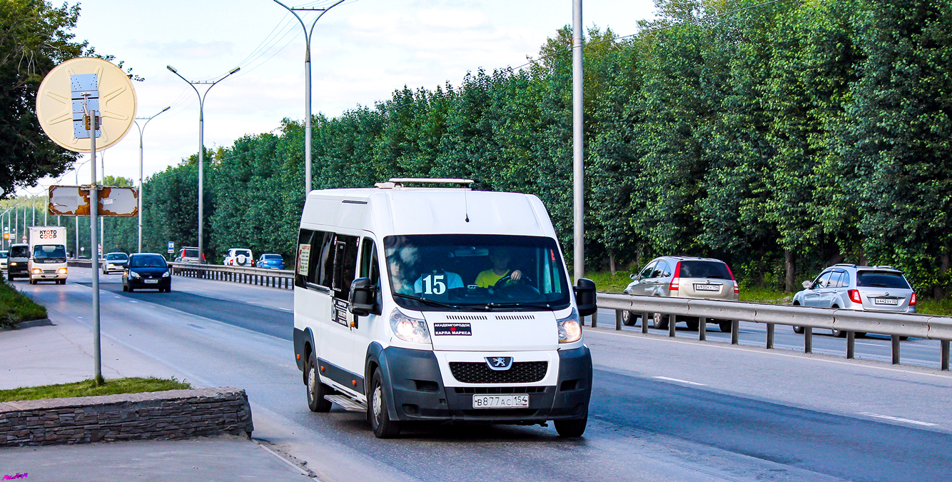 Новосибирская область, Нижегородец-2227SK (Peugeot Boxer) № В 877 АС 154