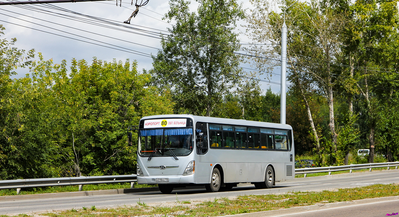Иркутская область, Hyundai New Super AeroCity 1F/L № А 018 КЕ 138