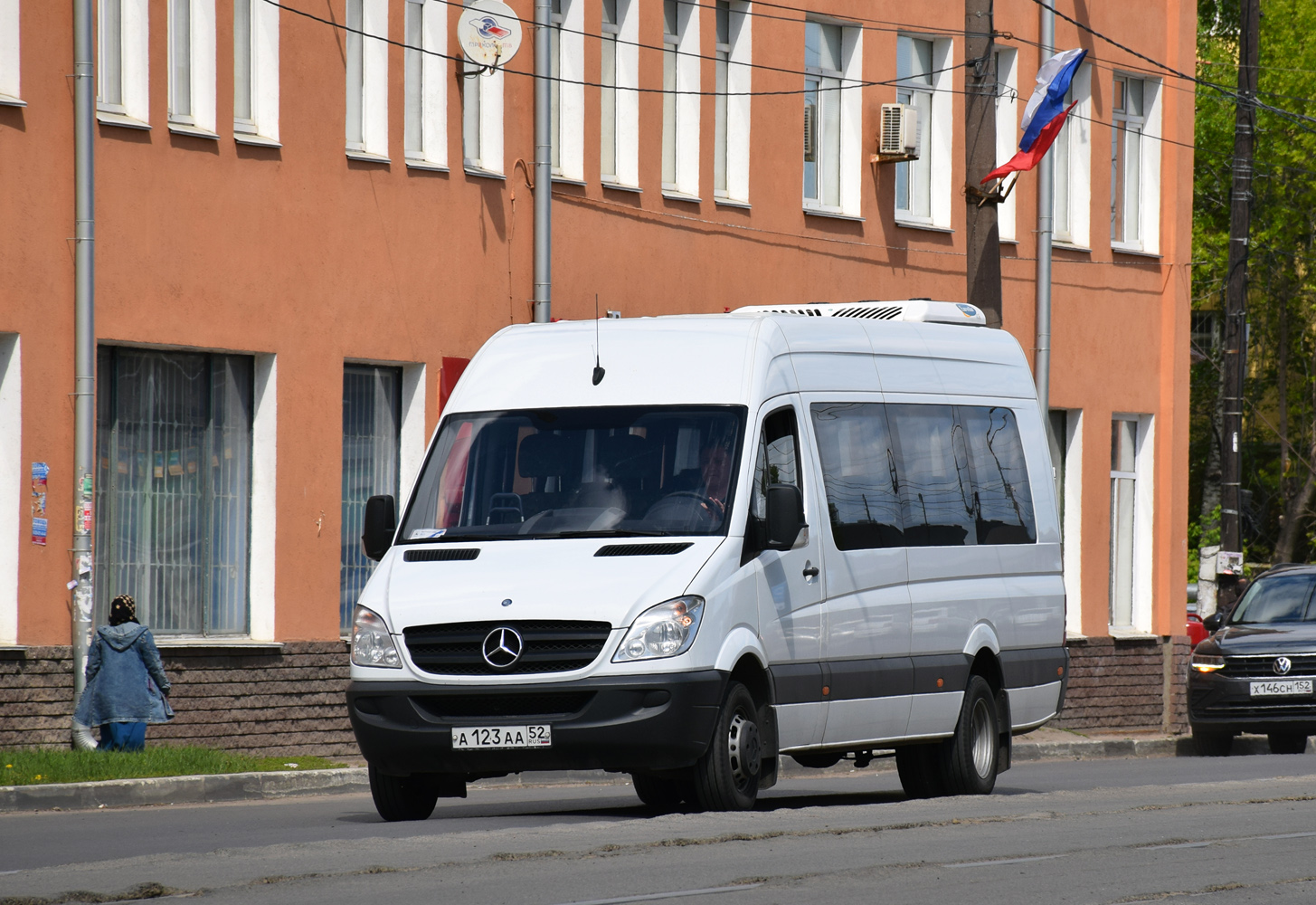 Нижегородская область, Mercedes-Benz Sprinter W906 № А 123 АА 52