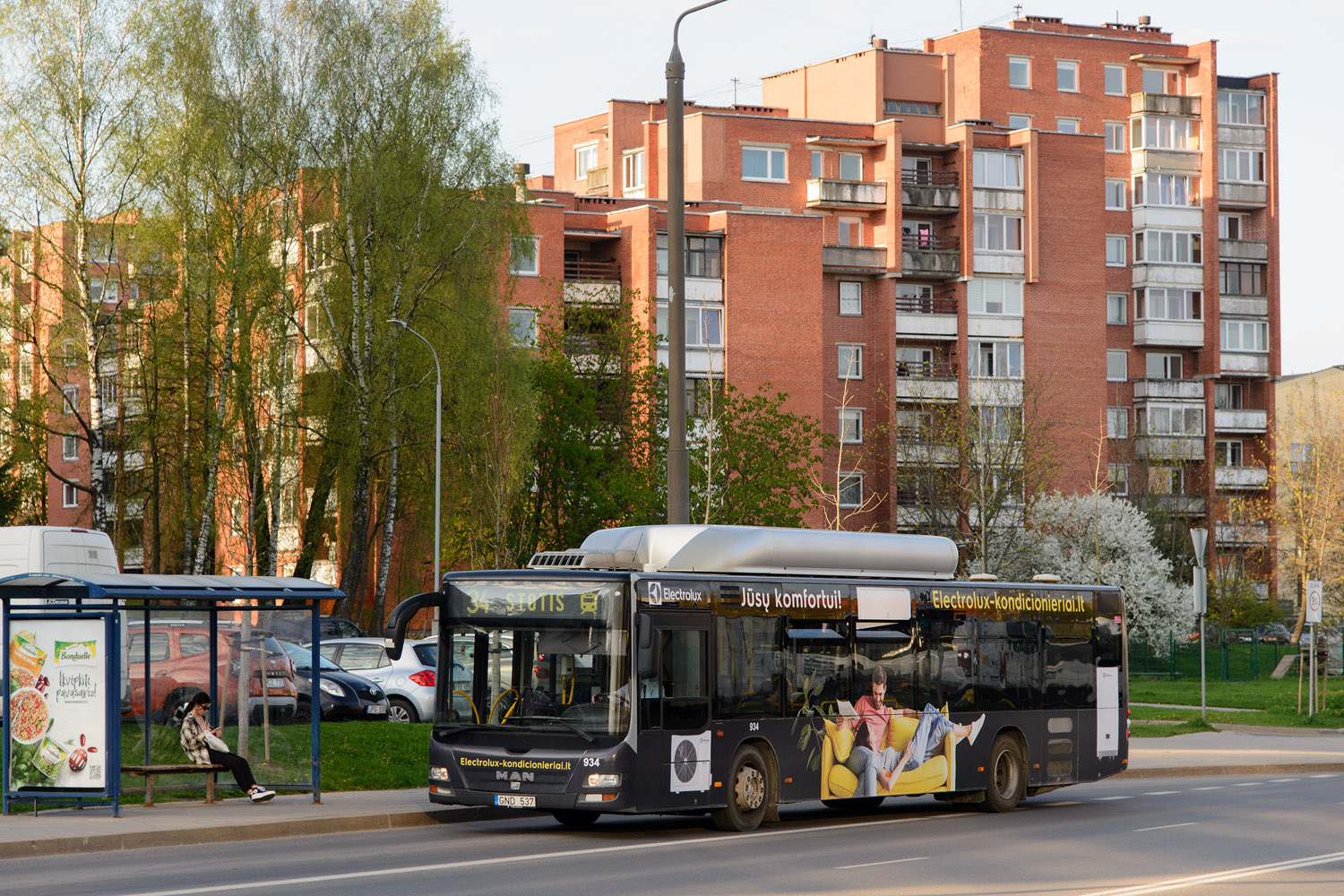 Литва, MAN A21 Lion's City NL273 CNG № 934