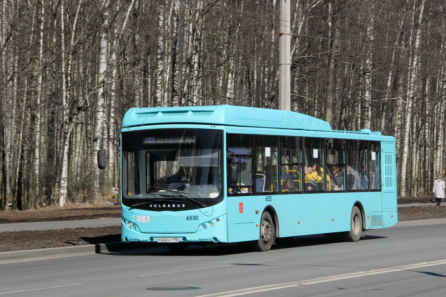 Санкт-Петербург, Volgabus-5270.G4 (CNG) № 6530