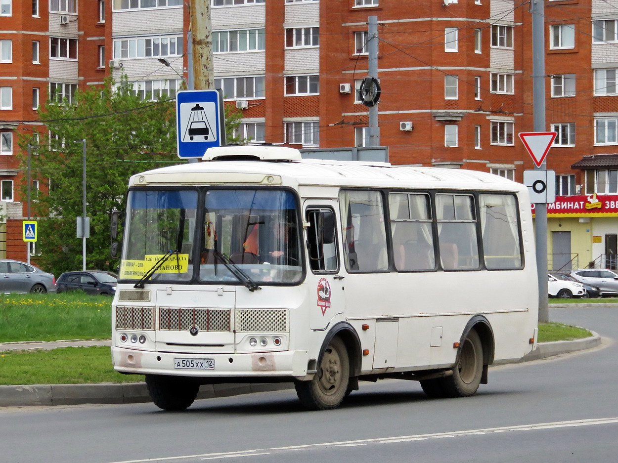 Марий Эл, ВСА3033 (ПАЗ-32054) № А 505 ХХ 12