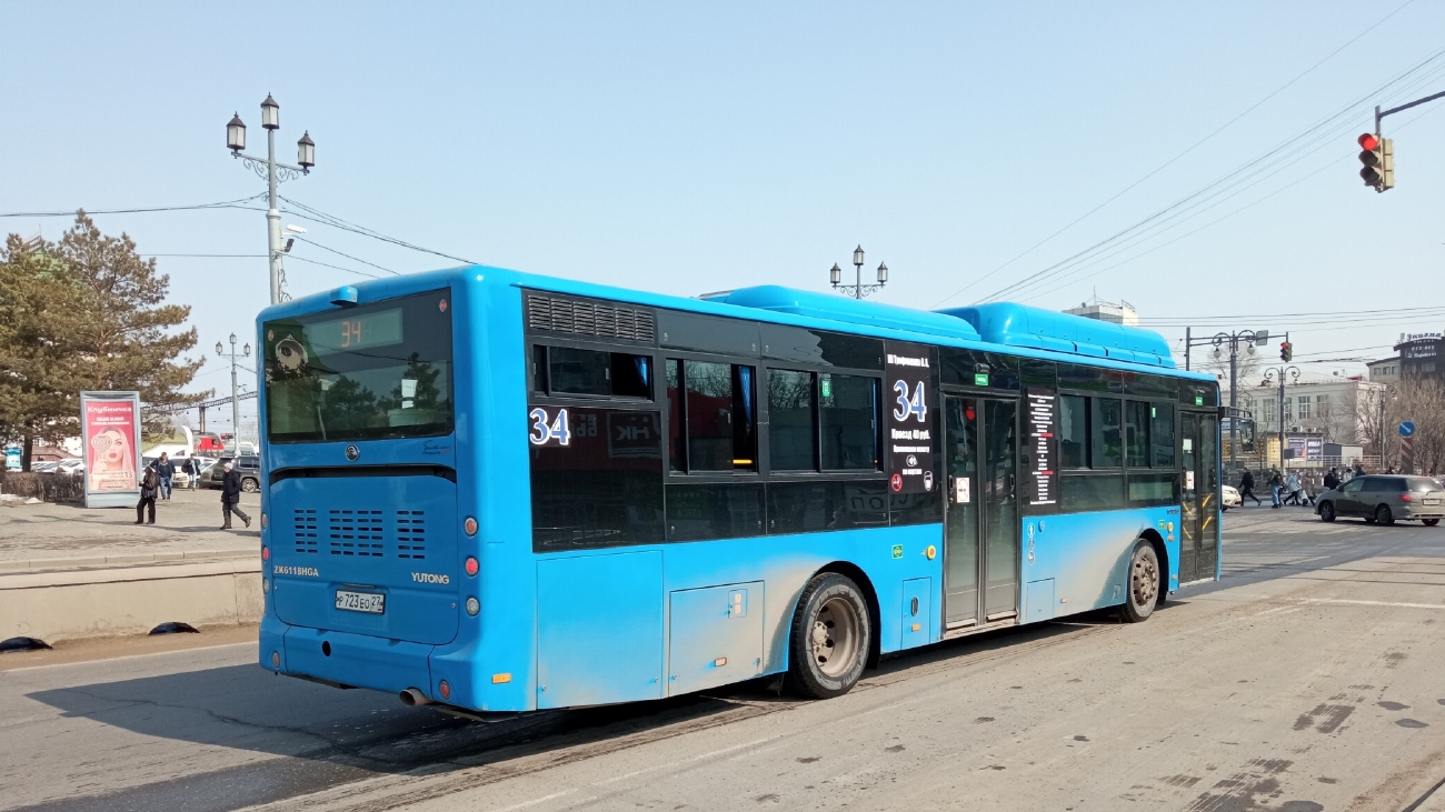 Хабаровский край, Yutong ZK6118HGA № 5961